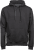 Heavy Hooded Sweatshirt, unisex Black