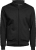 Full Zip Sweat Cardigan, unisex Black