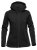 Fullzip fodrad hoodie i dammodell
