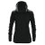 Fullzip hoodie i dammodell