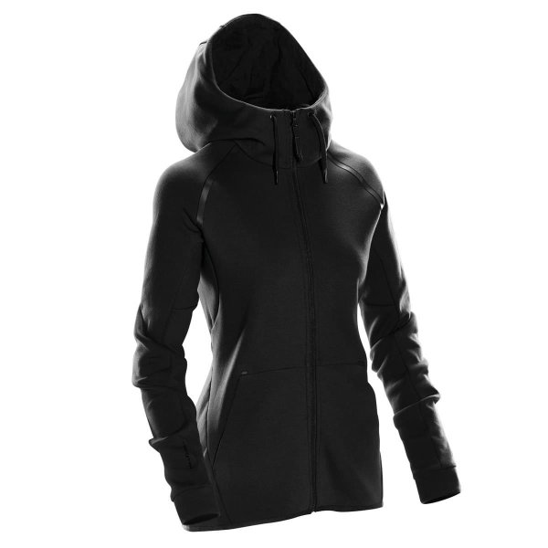Zoom bild av Fullzip hoodie i dammodell
